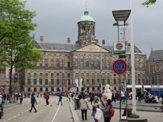 bilden föreställer Torget Dam i Amsterdam